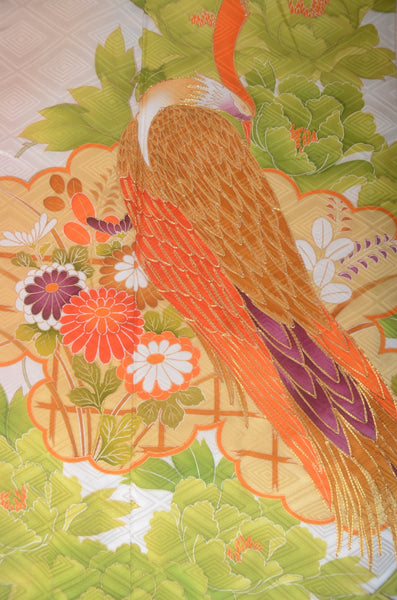 Long-sleeved kimono 6 items set / Furisode / FK#1-945