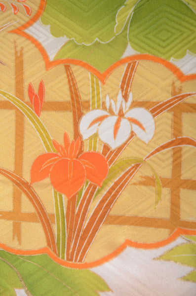 Long-sleeved kimono 6 items set / Furisode / FK#1-945