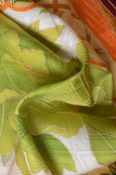 Long-sleeved kimono 6 items set / Furisode / FK#1-945