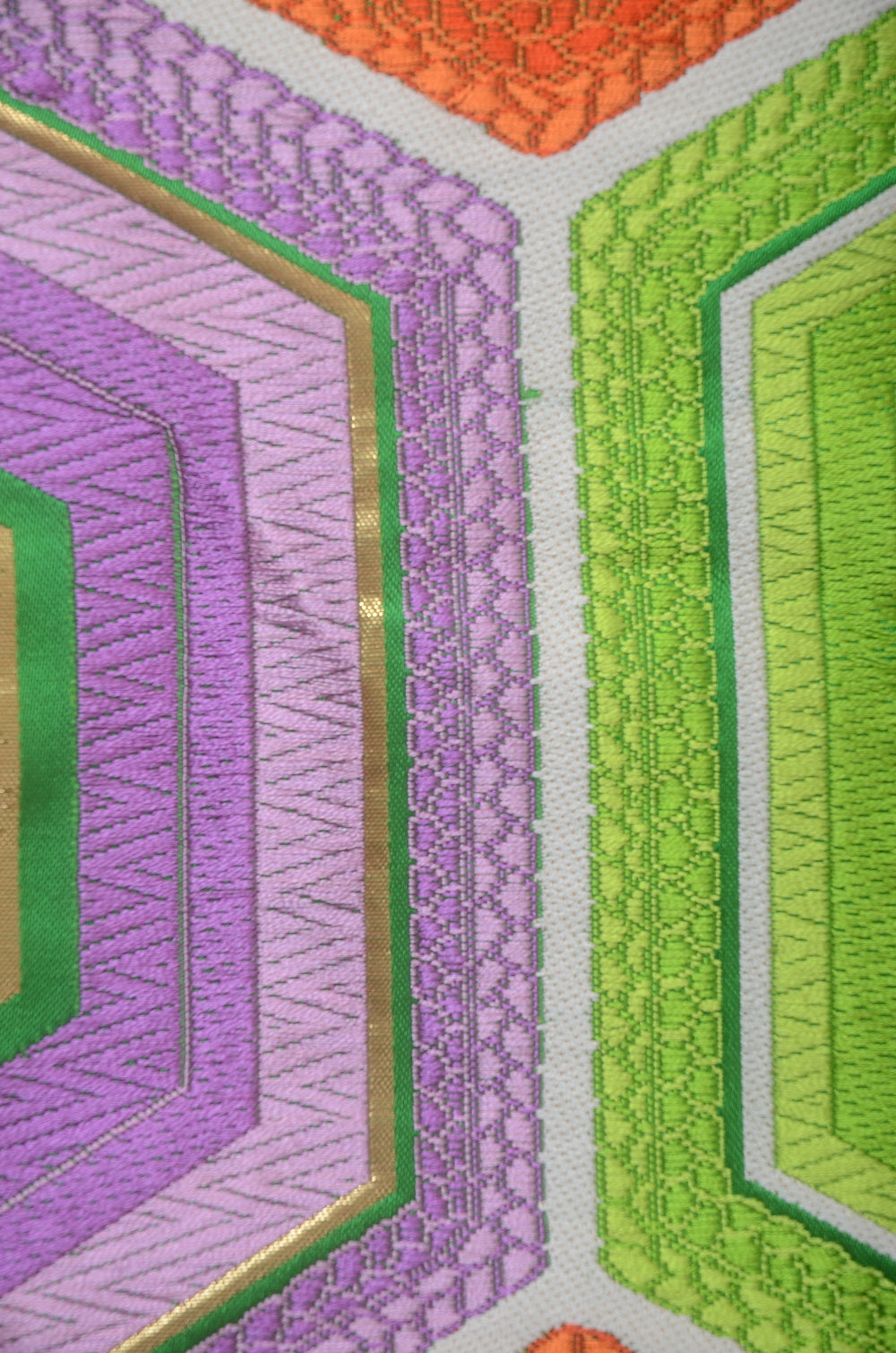 Long-sleeved kimono 6 items set / Furisode / FK#1-945