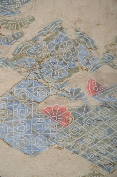 Japanese kimono & jacket 5 items set / SK #1-721