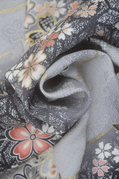 Japanese kimono 4 items set / SK #1-829