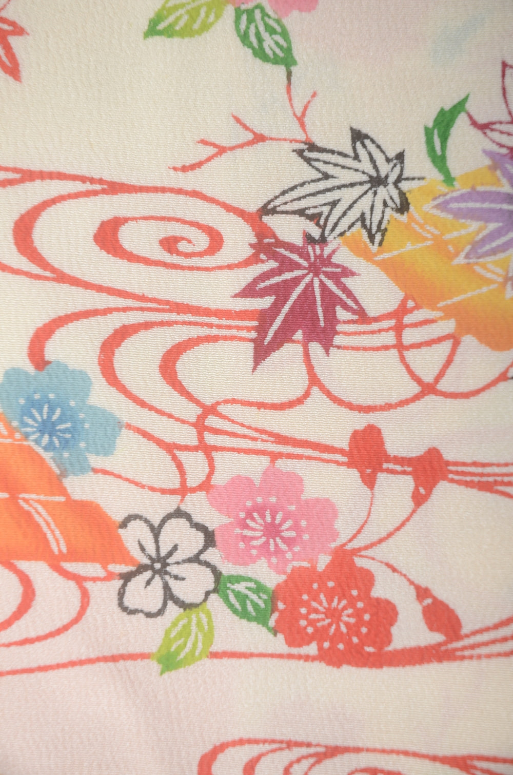 Long-sleeved kimono 6 items set / Furisode / FK#1-949