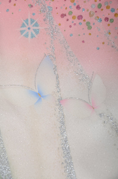 Long-sleeved kimono 6 items set / Furisode / FK#1-952