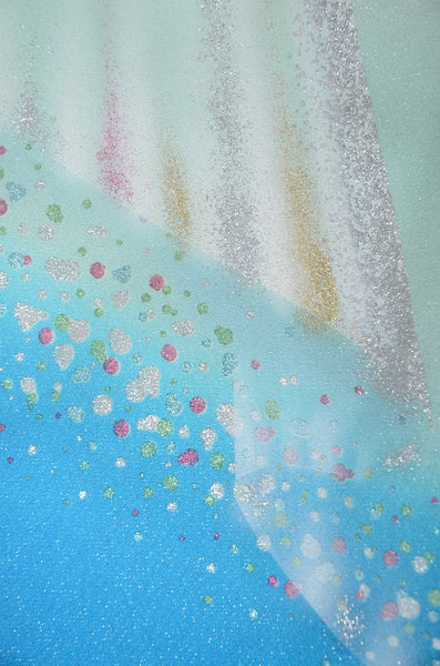 Long-sleeved kimono 6 items set / Furisode / FK#1-952