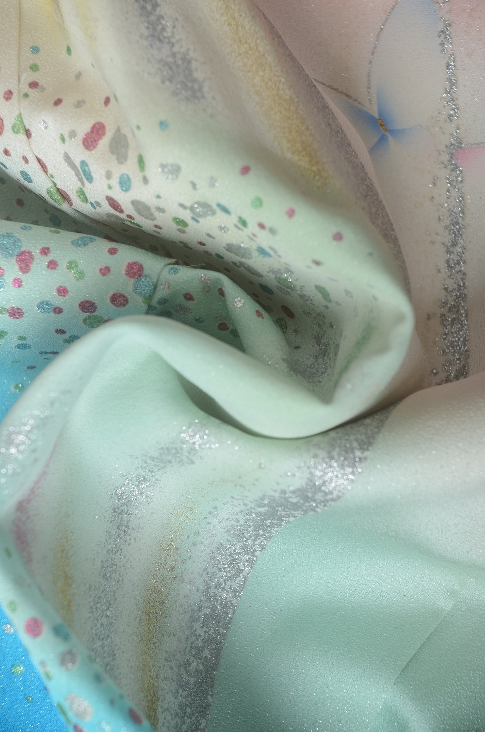 Long-sleeved kimono 6 items set / Furisode / FK#1-952