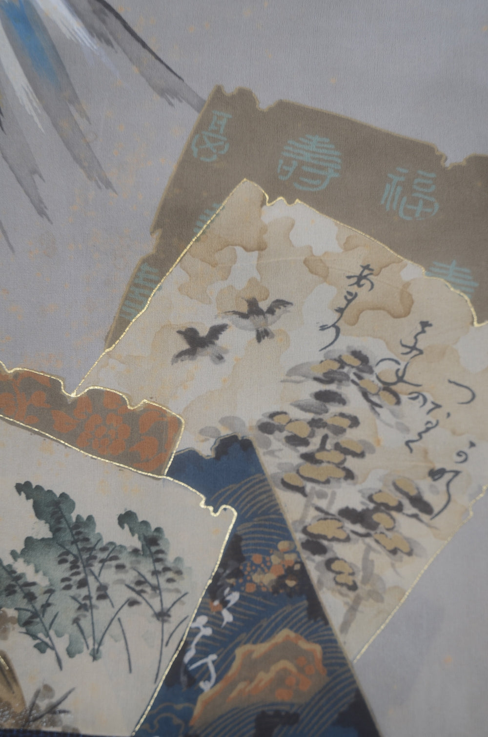 Jacket, kimono, hakama set / JKH #1-485