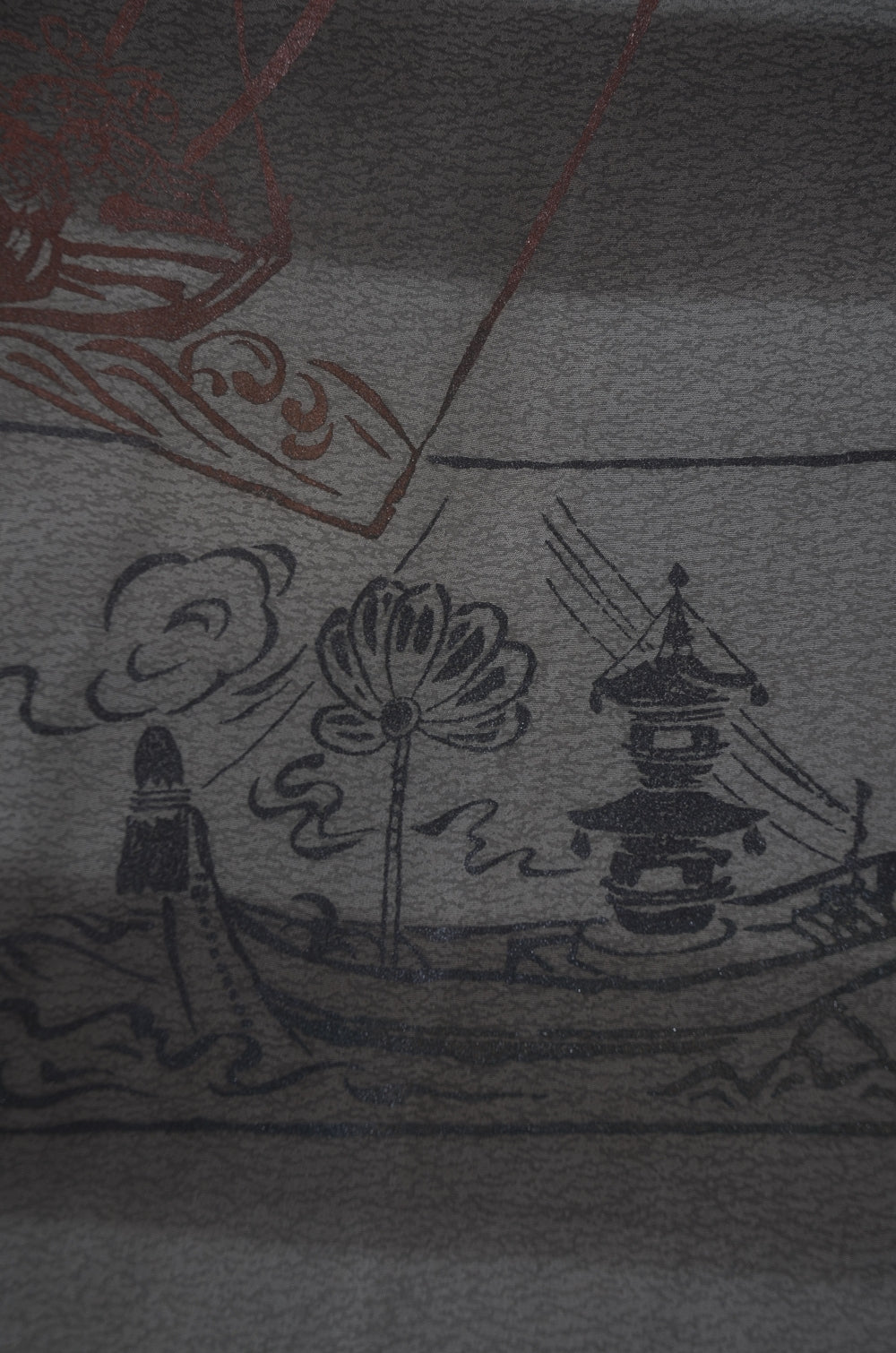 Jacket, kimono, hakama set / JKH #1-491