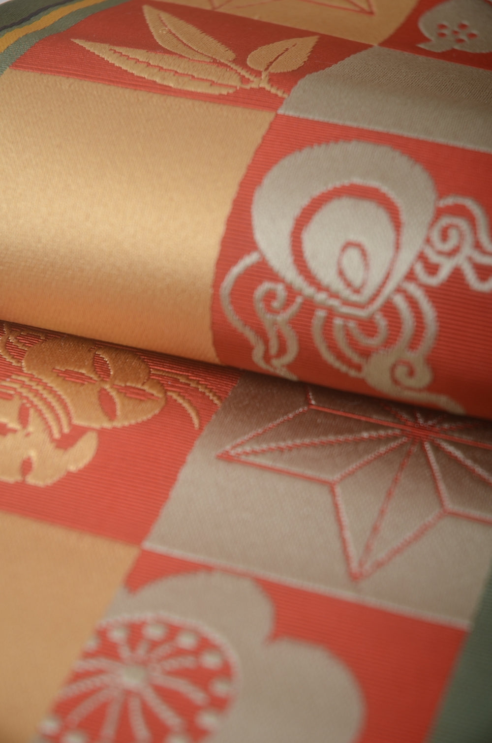 Woven & Dyed obi belt / HB #961