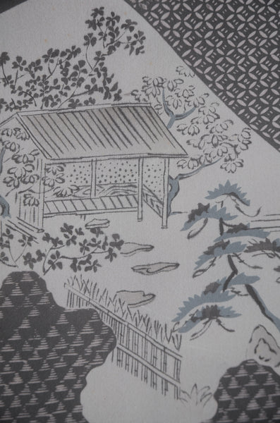 Jacket, kimono, hakama set / JKH #1-528