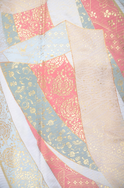 Long-sleeved kimono 6 items set / Furisode / FK#2-293