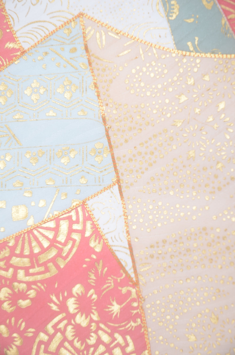 Long-sleeved kimono 6 items set / Furisode / FK#2-293