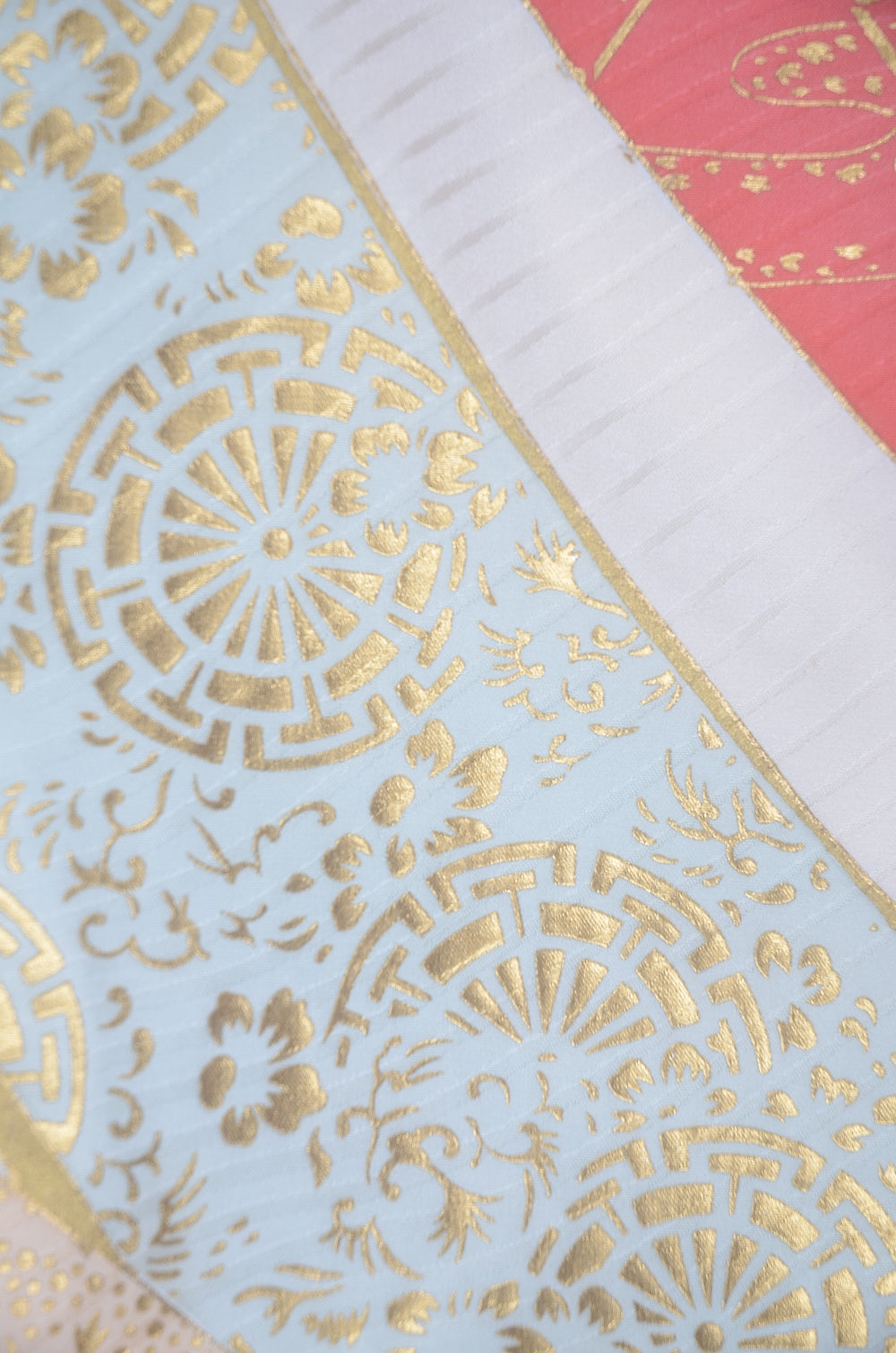 Long-sleeved kimono 6 items set / Furisode / FK#2-293