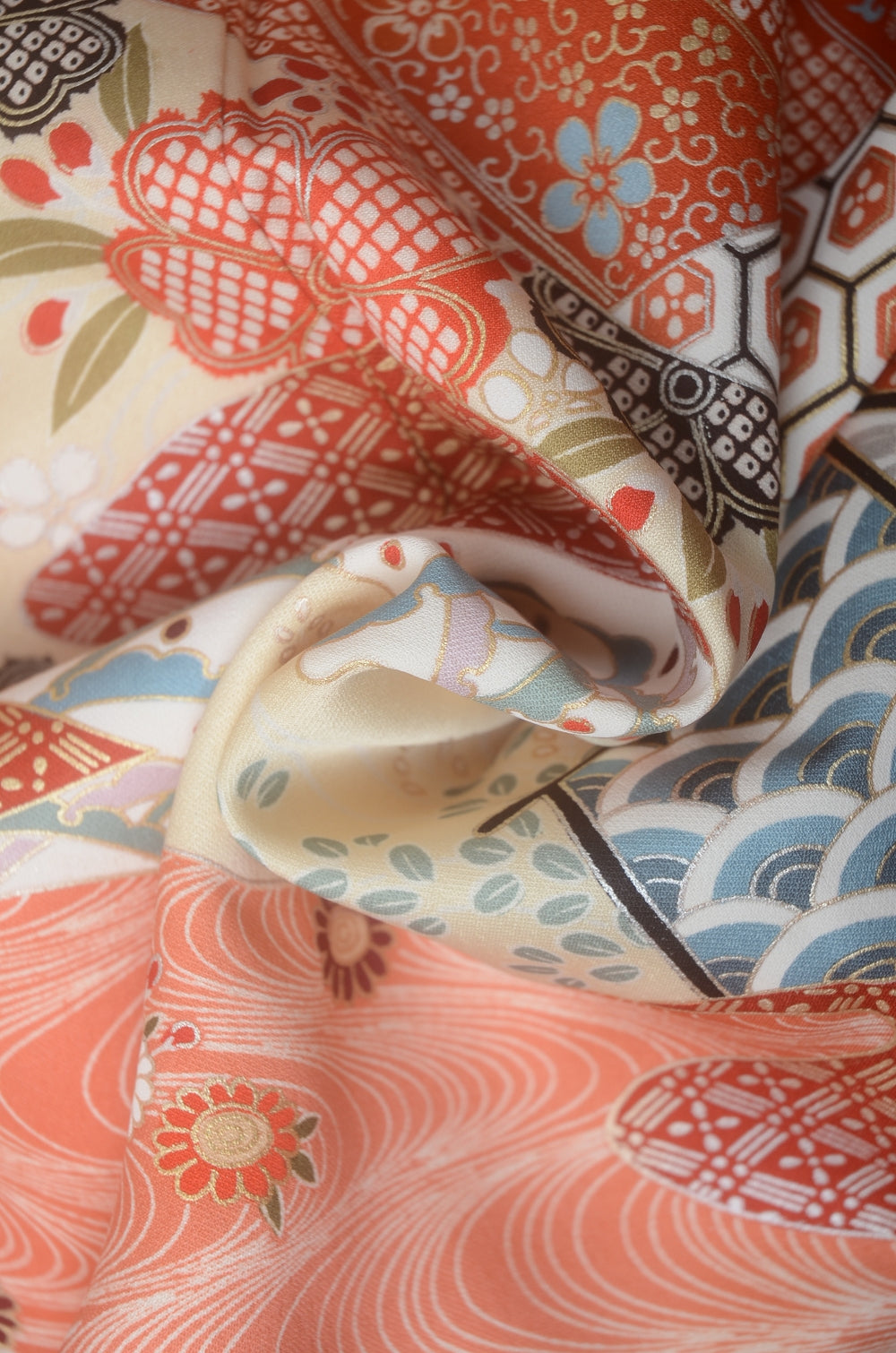 Long-sleeved kimono / Furisode / FK#2-045