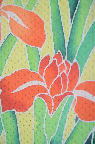 Long-sleeved kimono 6 items set / Furisode / FK#2-295