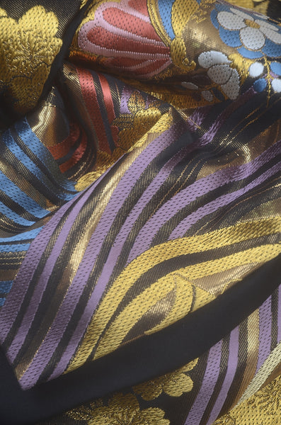 Long-sleeved kimono 6 items set / Furisode / FK#2-295