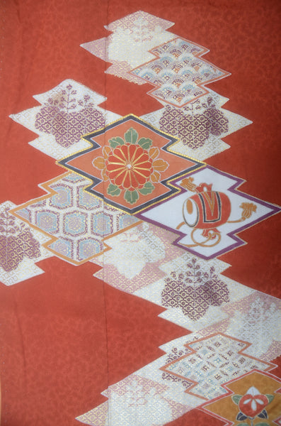 Japanese kimono 6 items set / TK #2-366