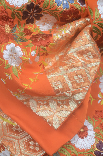 Long-sleeved kimono 6 items set / Furisode / FK#2-298