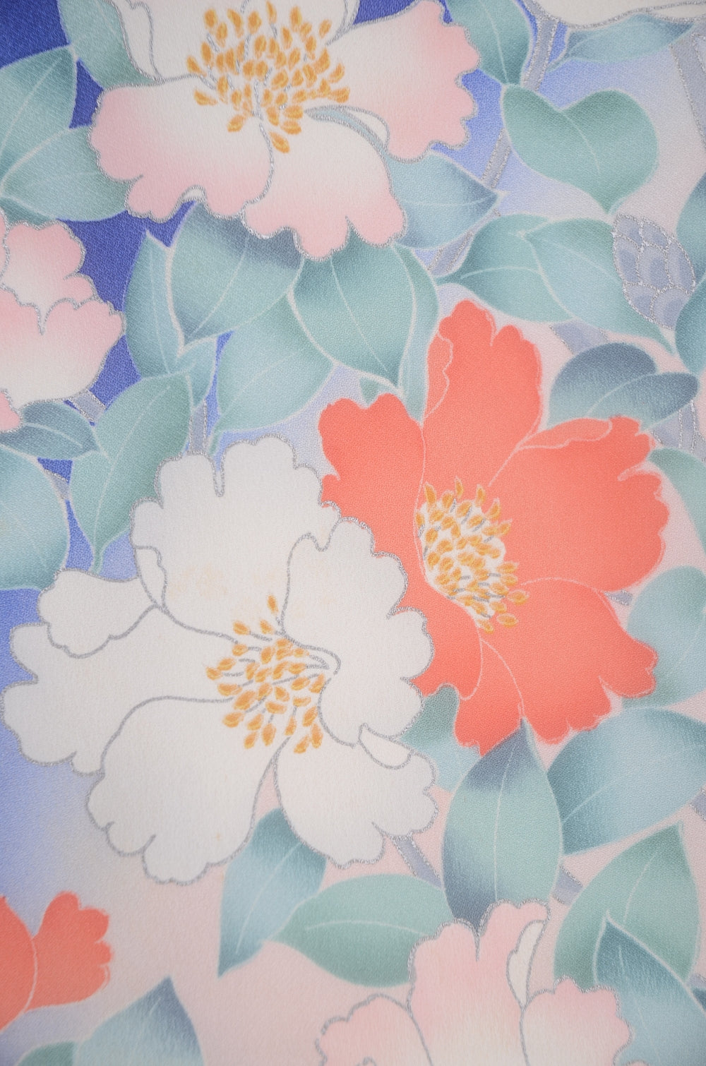 Long-sleeved kimono 6 items set / Furisode / FK#2-299