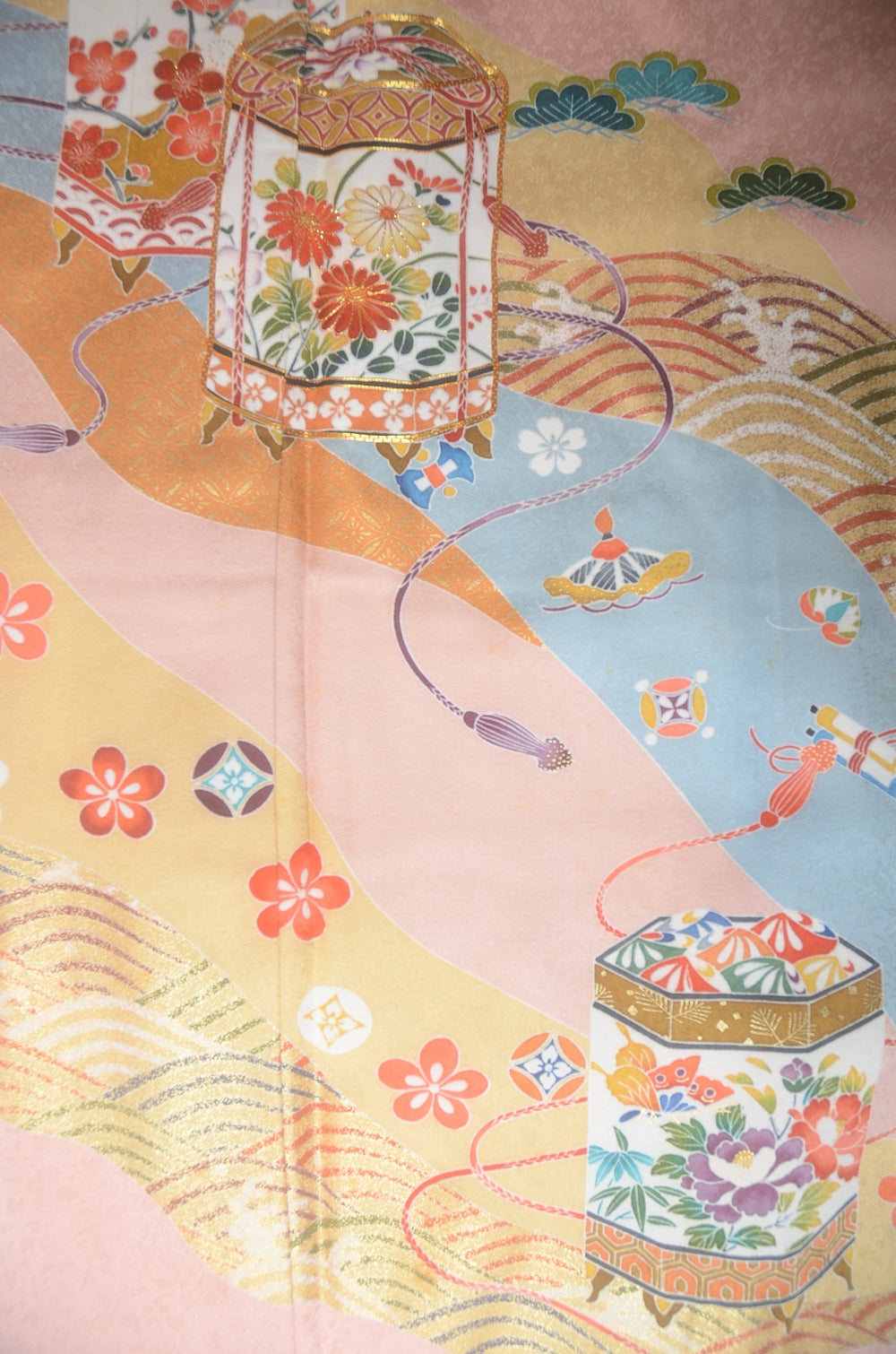Long-sleeved kimono / Furisode / FK#1-998