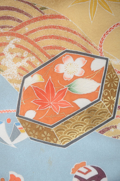 Long-sleeved kimono / Furisode / FK#1-998