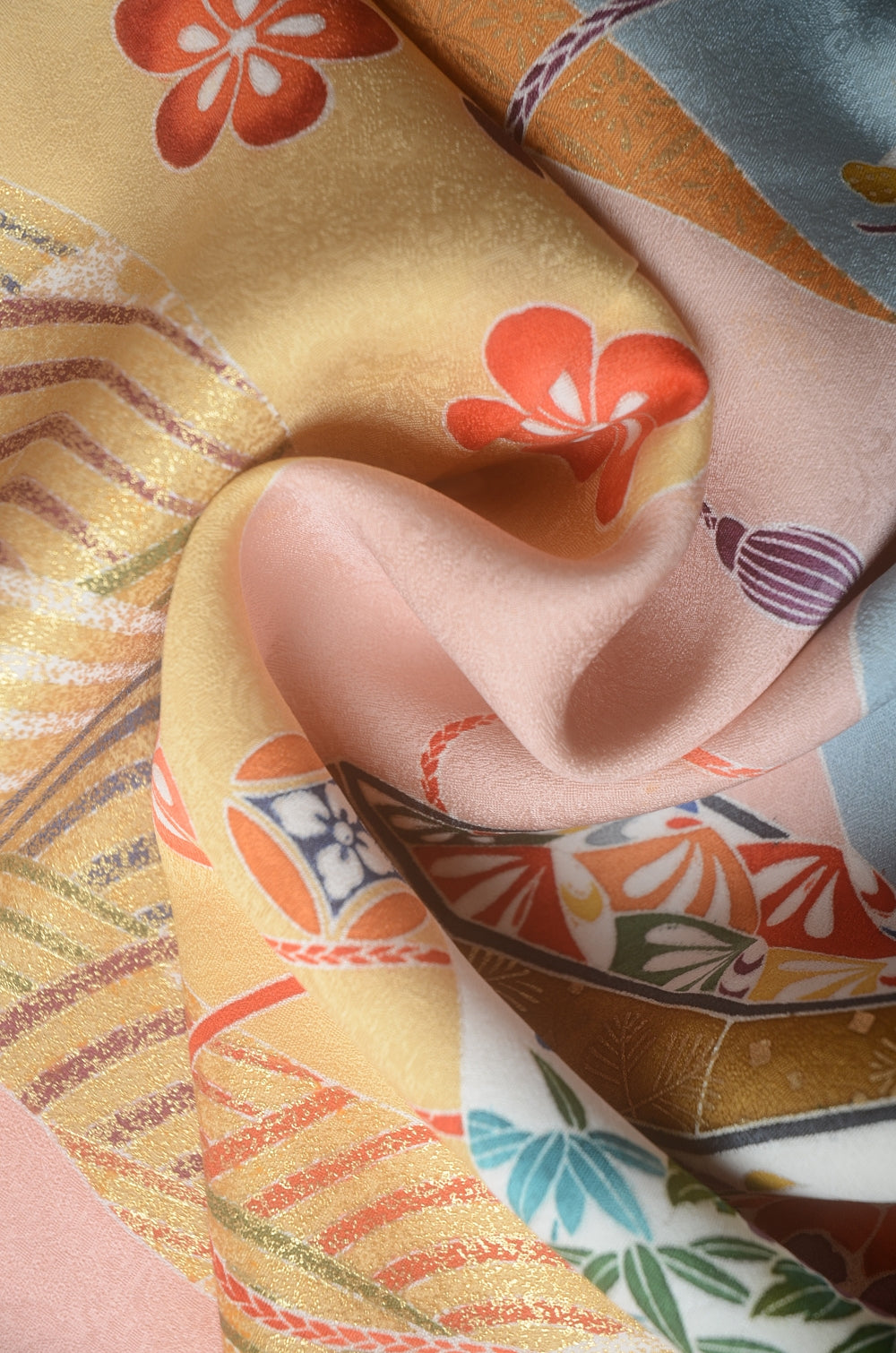 Long-sleeved kimono / Furisode / FK#1-998