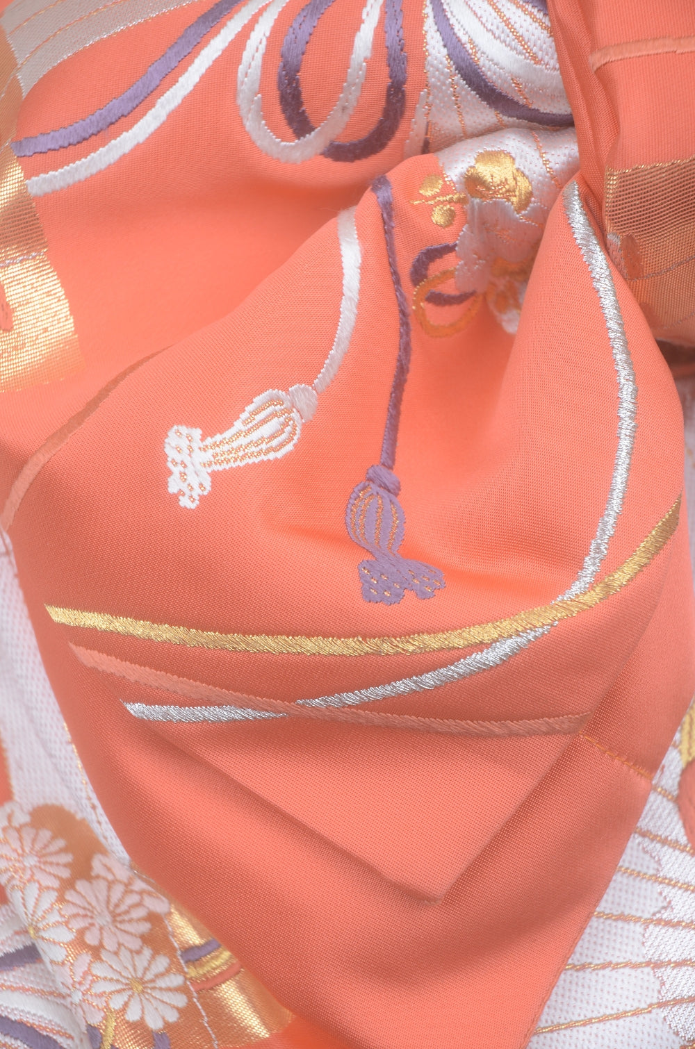 Long-sleeved kimono 6 items set / Furisode / FK#2-300