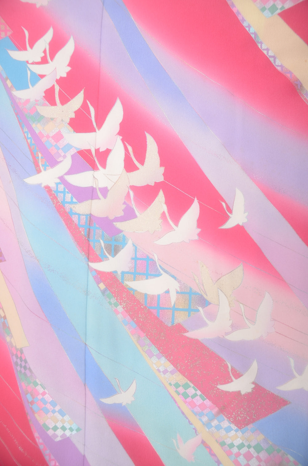 Long-sleeved kimono 6 items set / Furisode / FK#2-301