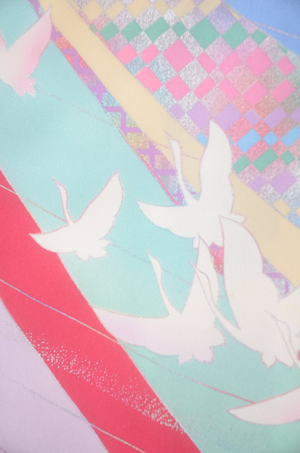 Long-sleeved kimono 6 items set / Furisode / FK#2-301