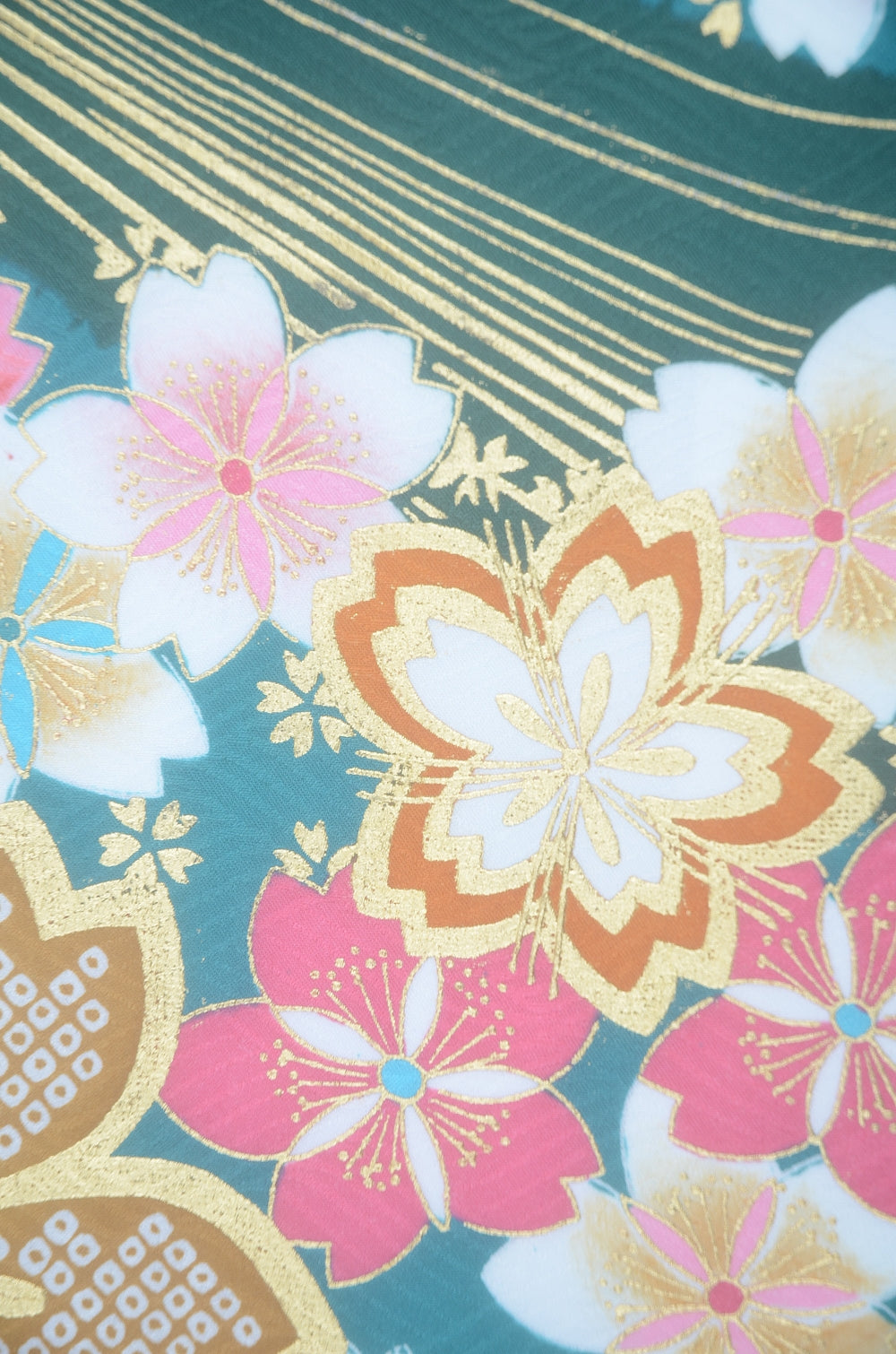 Long-sleeved kimono 6 items set / Furisode / FK#2-302