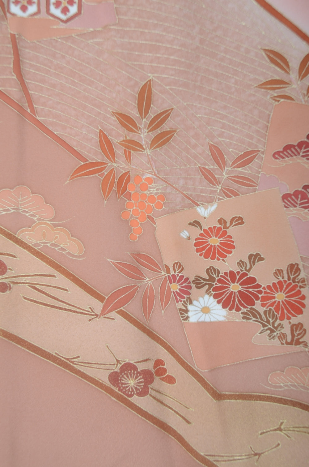 Japanese kimono 6 items set / TK #2-371