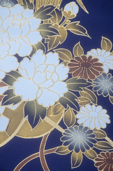 Long-sleeved kimono 6 items set / Furisode / FK#2-303