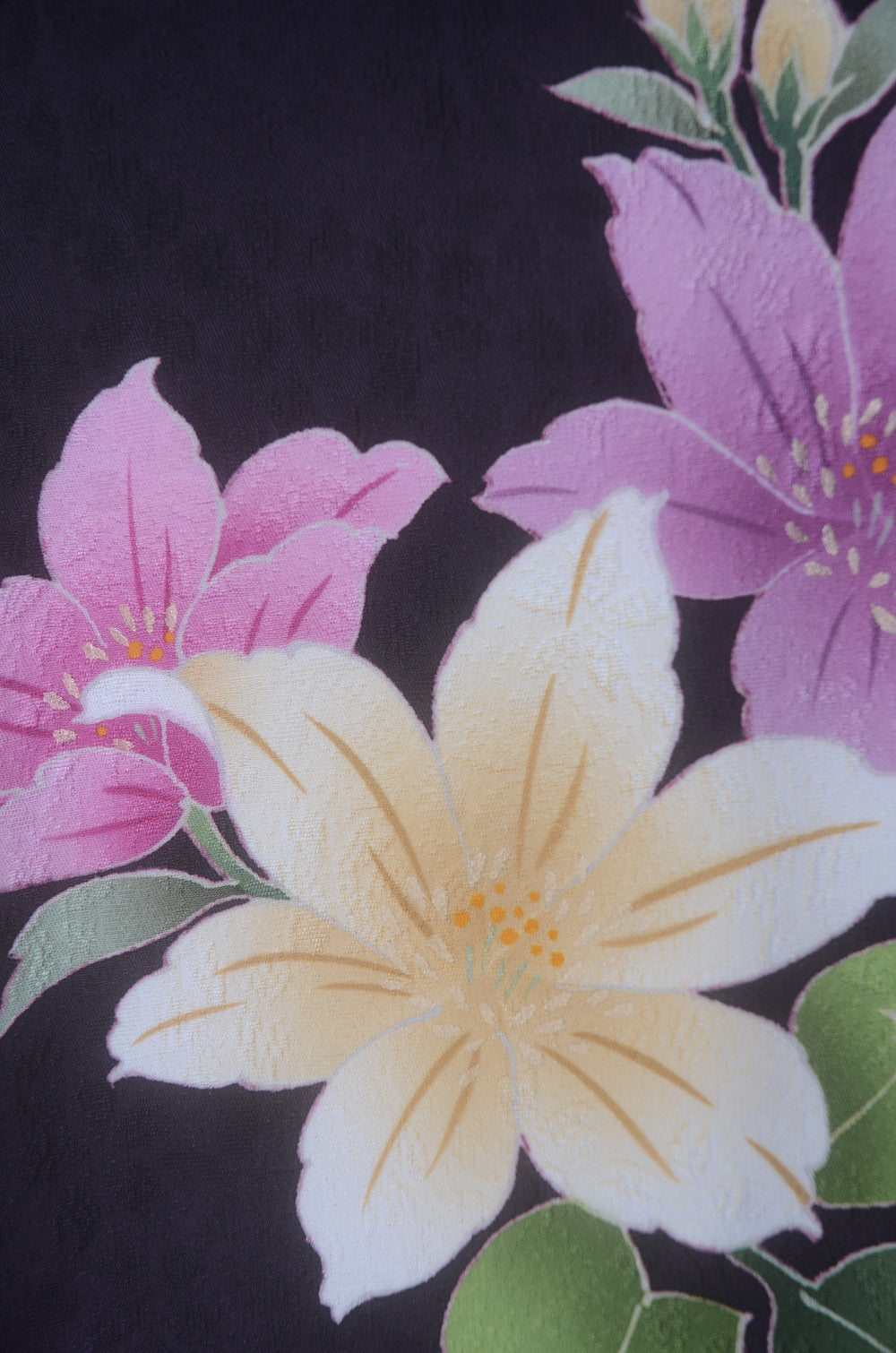 Long-sleeved kimono 6 items set / Furisode / FK#2-304