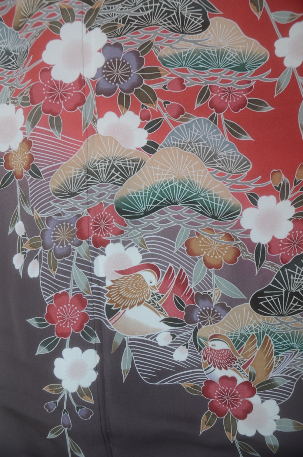 Long-sleeved kimono 6 items set / Furisode / FK#2-305