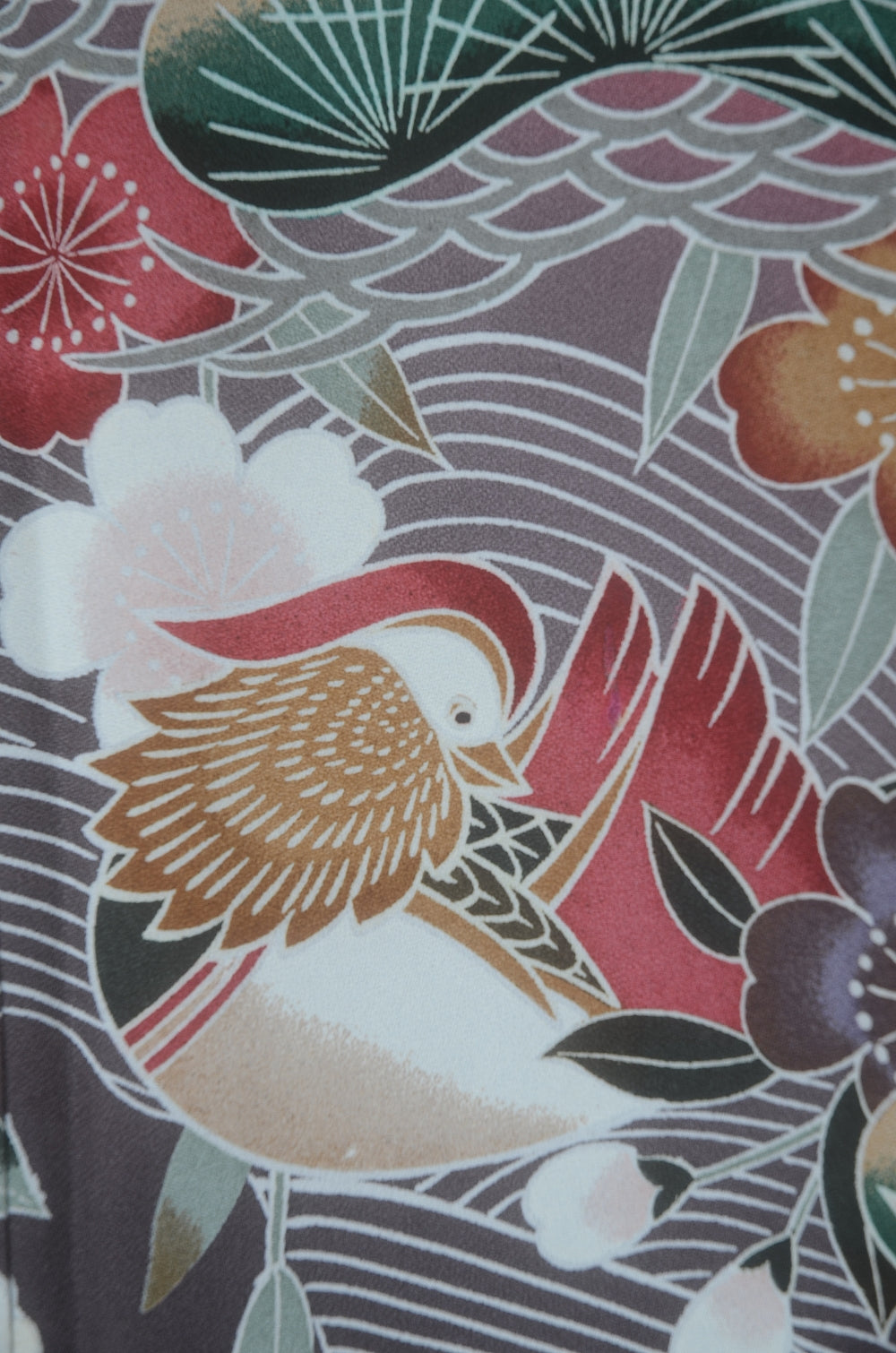 Long-sleeved kimono 6 items set / Furisode / FK#2-305