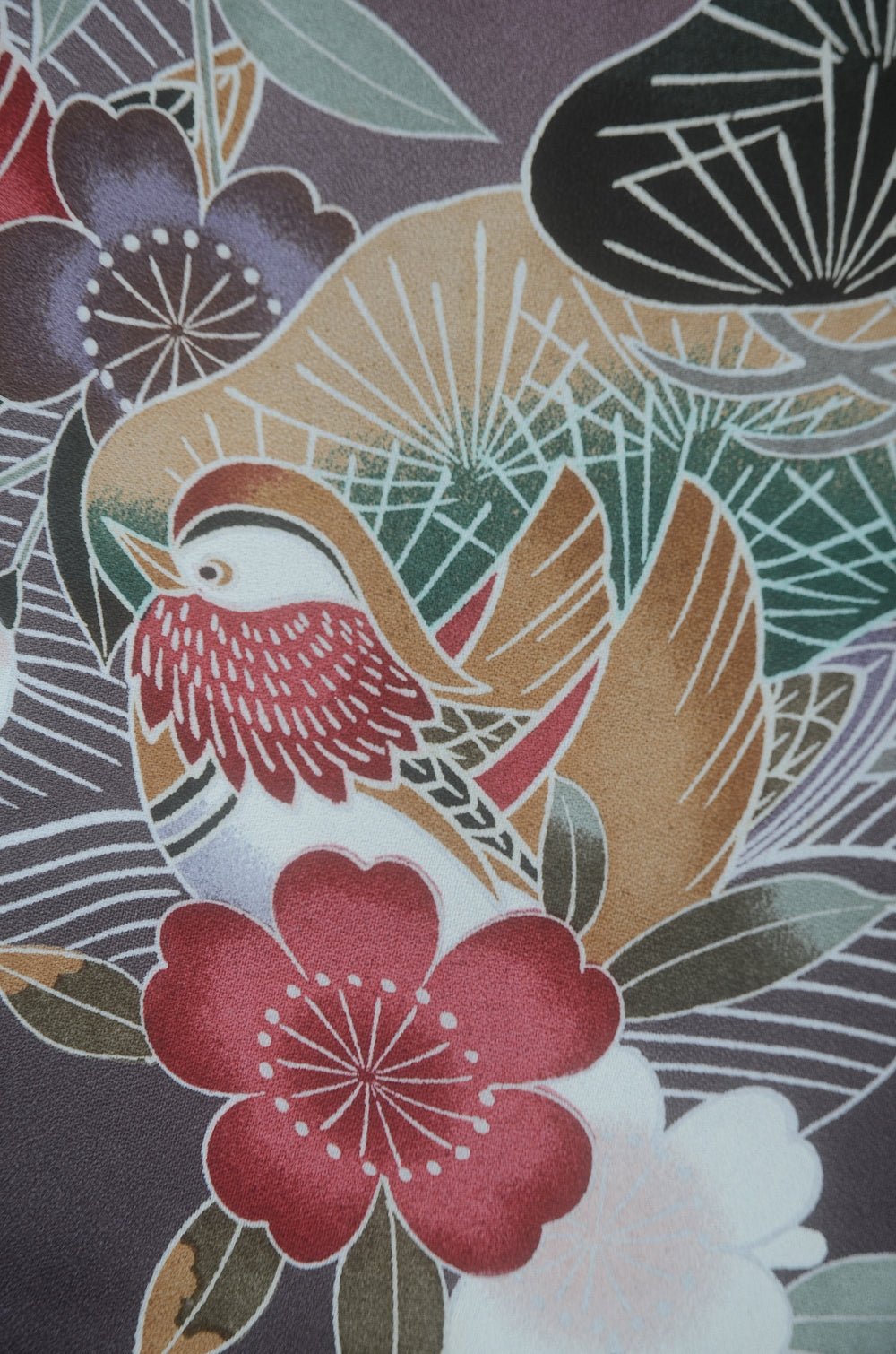 Long-sleeved kimono 6 items set / Furisode / FK#2-305