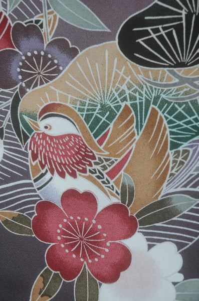 Long-sleeved kimono 6 items set / Furisode / FK#2-305