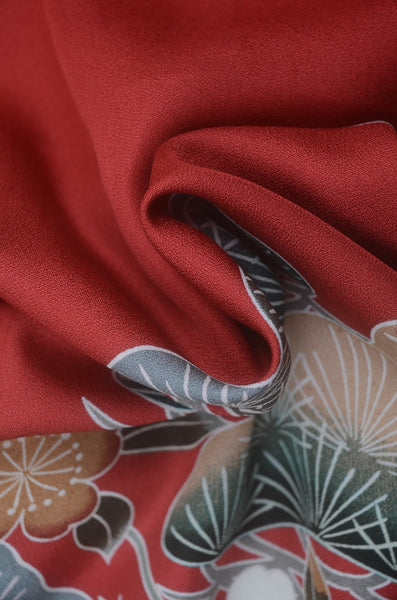 Long-sleeved kimono 6 items set / Furisode / FK#2-305