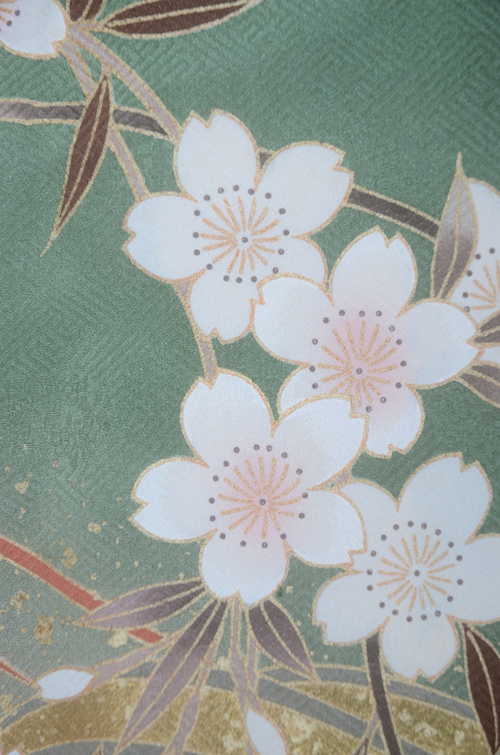 Long-sleeved kimono 6 items set / Furisode / FK#2-306