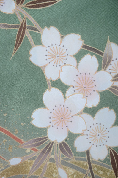 Long-sleeved kimono 6 items set / Furisode / FK#2-306