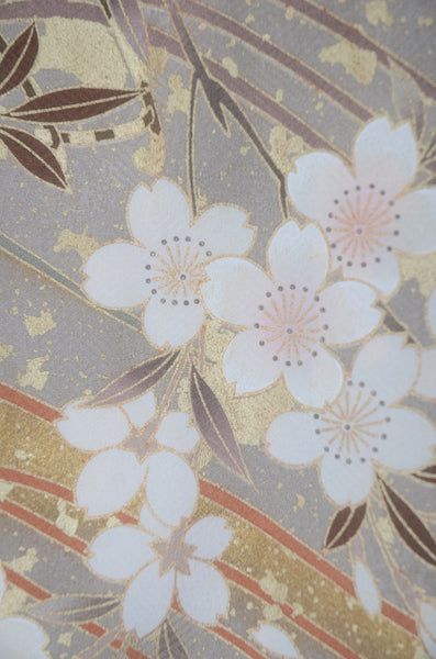 Long-sleeved kimono 6 items set / Furisode / FK#2-306