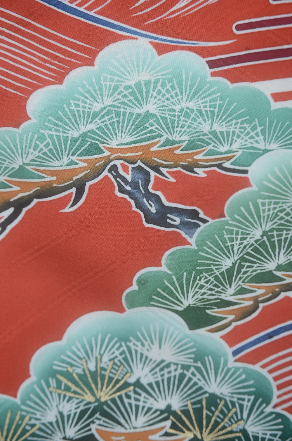 Long-sleeved kimono 6 items set / Furisode / FK#2-307