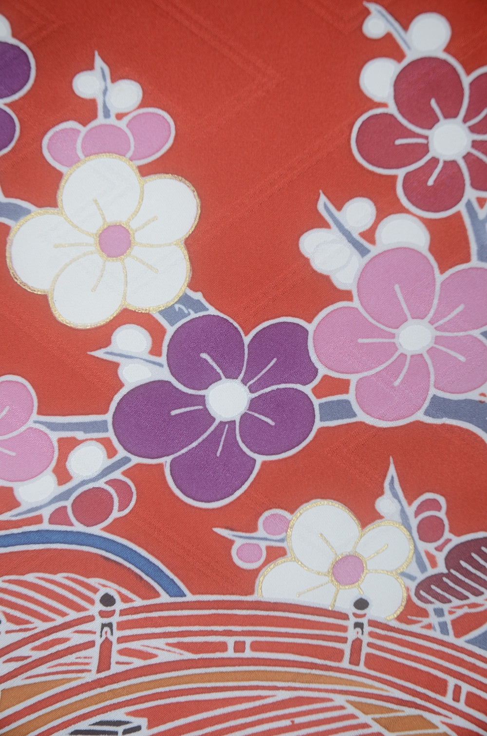 Long-sleeved kimono 6 items set / Furisode / FK#2-307