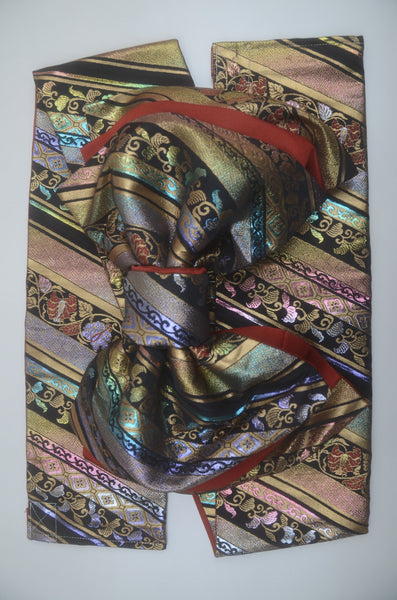 Long-sleeved kimono 6 items set / Furisode / FK#2-307