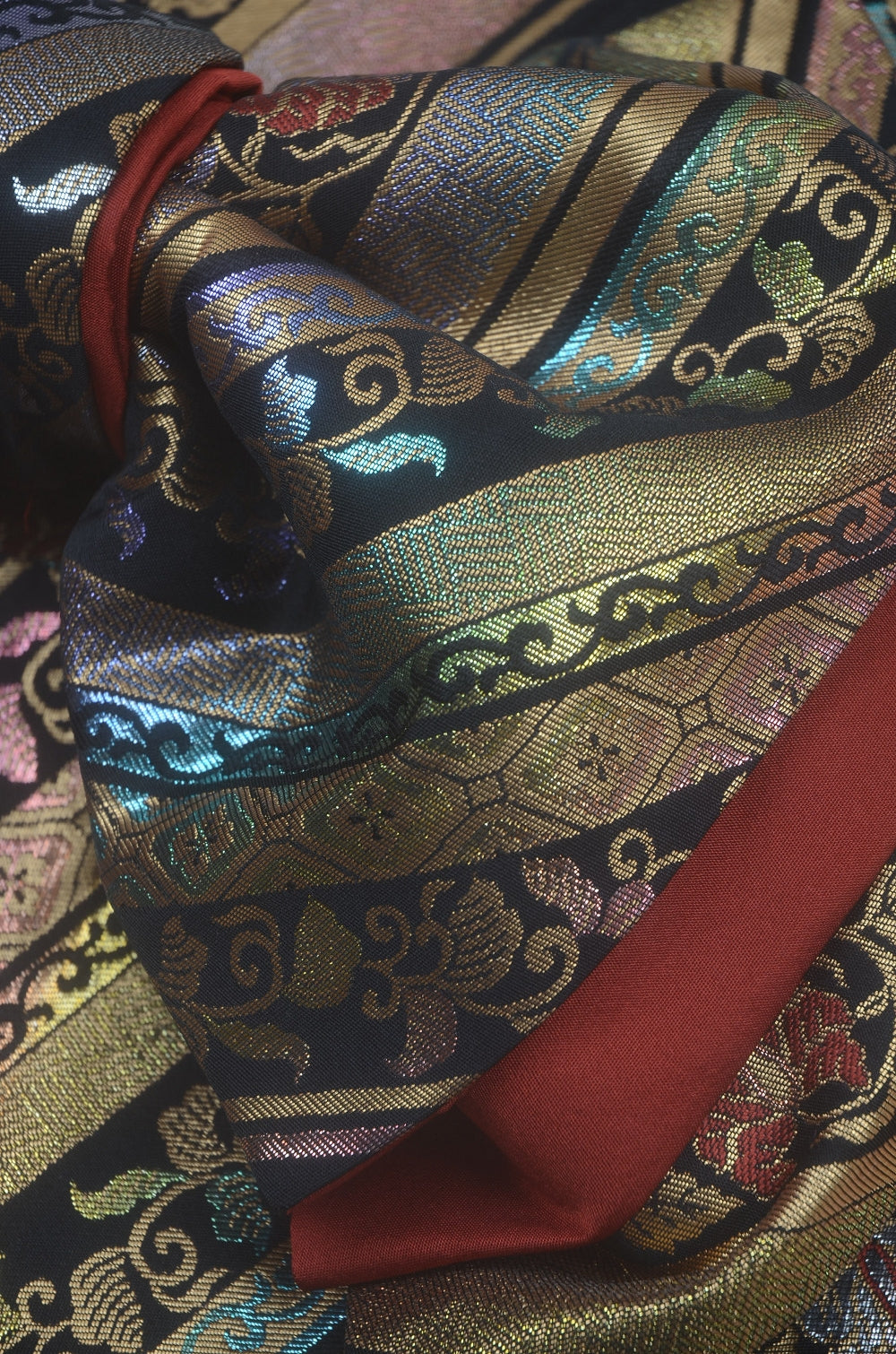 Long-sleeved kimono 6 items set / Furisode / FK#2-307