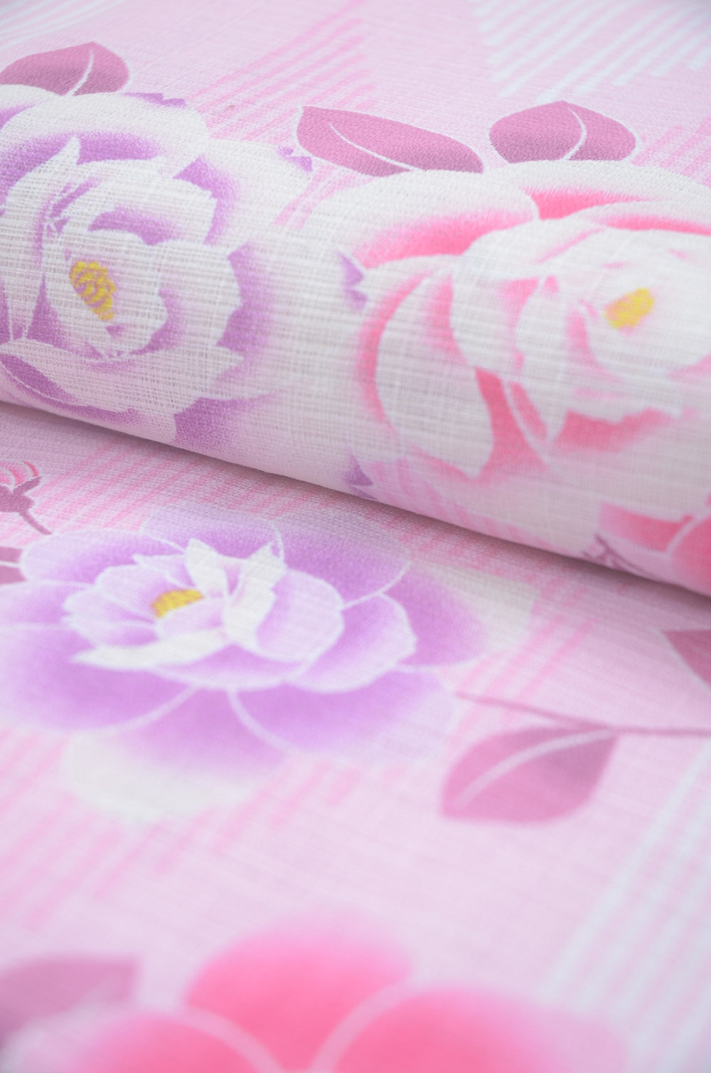 Girls yukata and obi belt set / GY #82 (13-14)