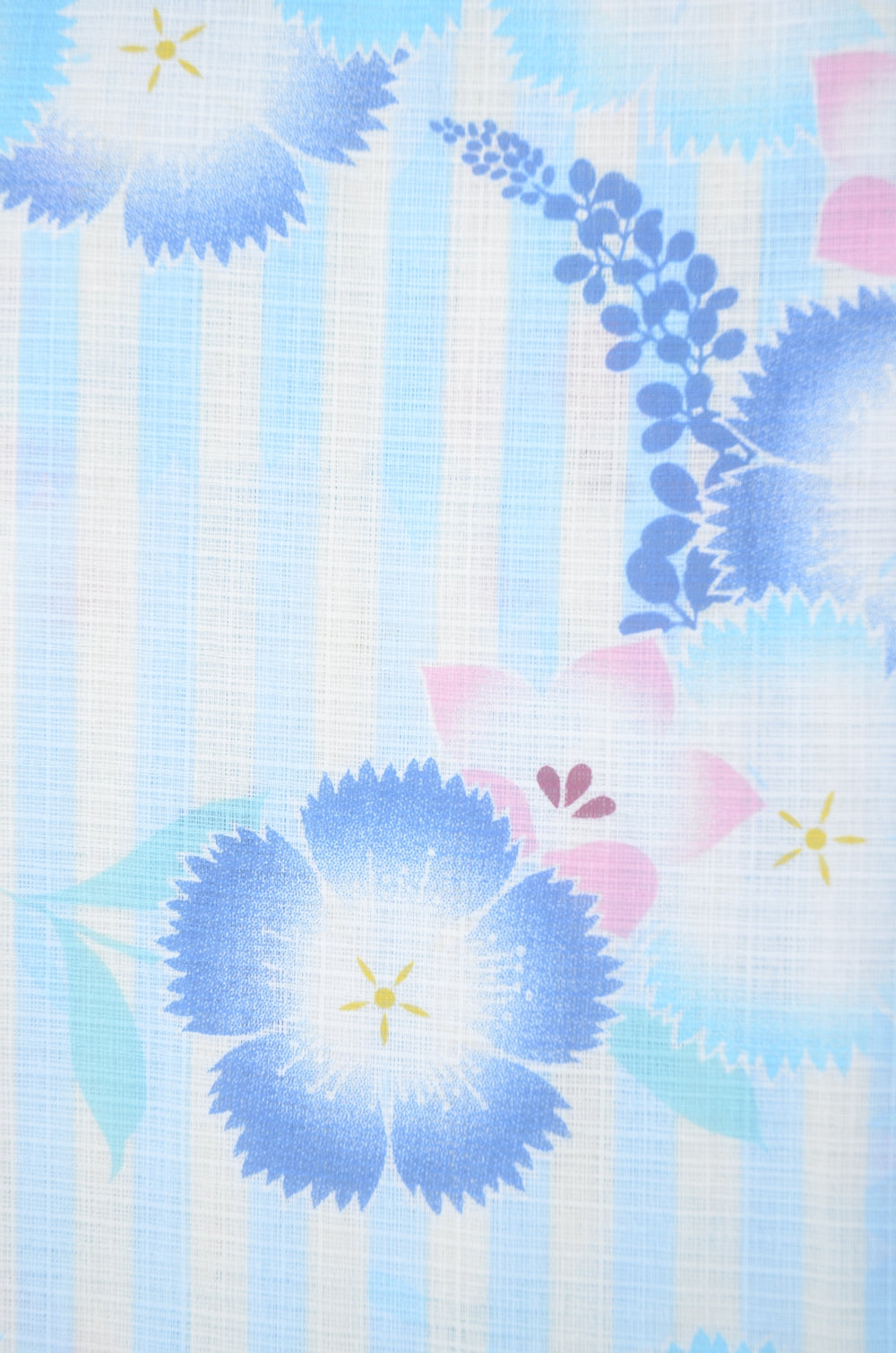 Girls yukata and obi belt set / GY #84 (13-14)