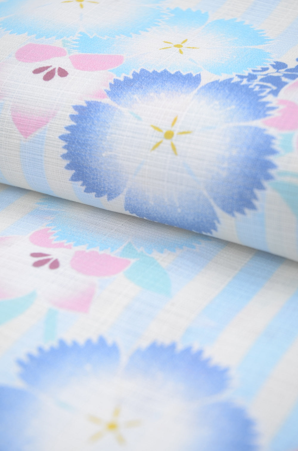 Girls yukata and obi belt set / GY #84 (13-14)