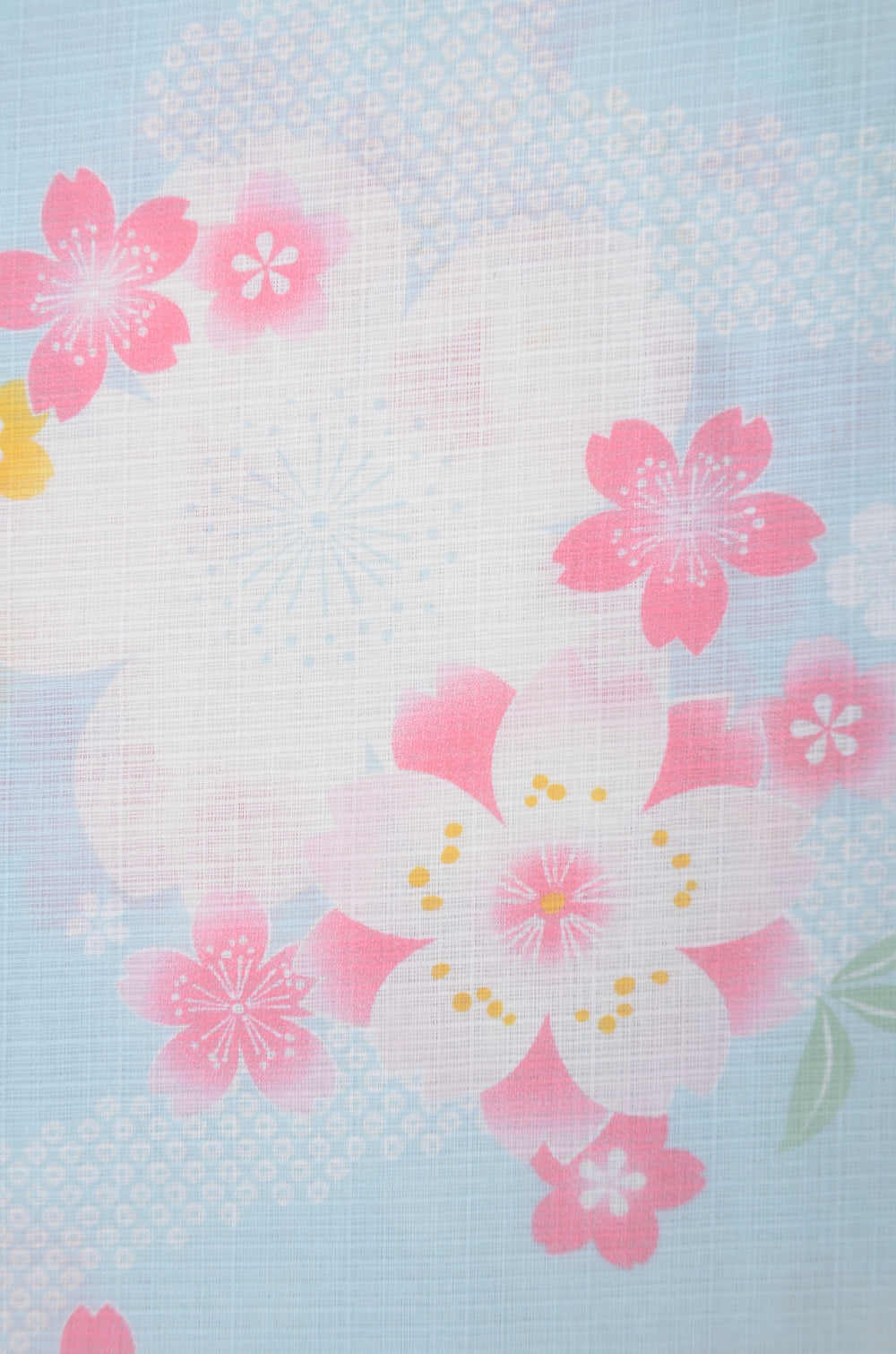 Girls yukata and obi belt set / GY #85 (13-14)