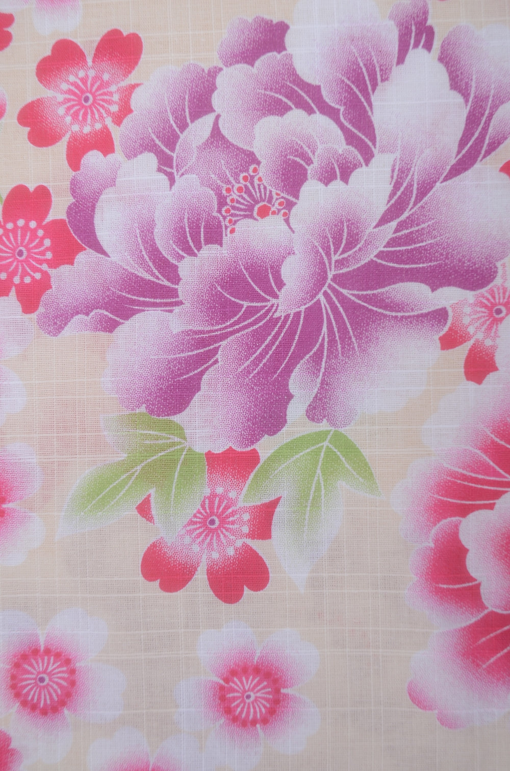 Girls yukata and obi belt set / GY #56 (5-6)